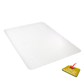 All Day Use Chair Mat - Hard Floors, 36 x 48, Rectangular, Clear