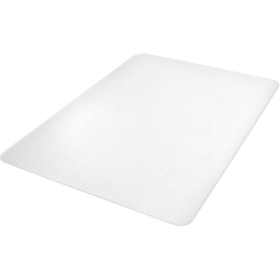 All Day Use Chair Mat - Hard Floors, 36 x 48, Rectangular, Clear