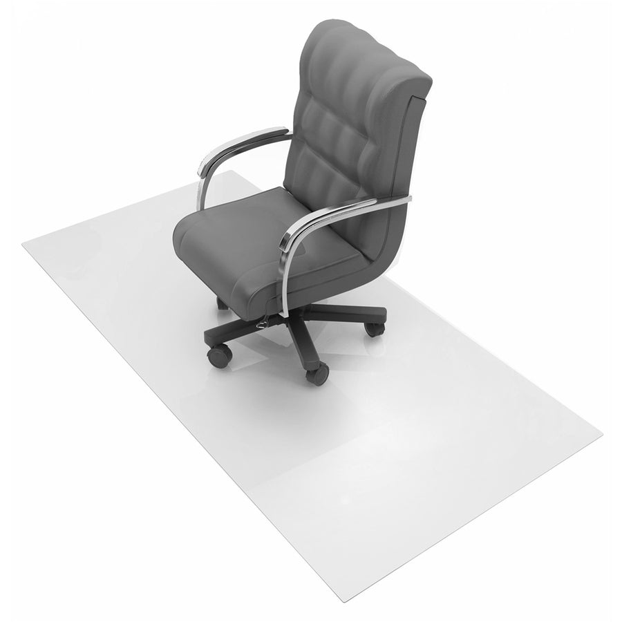 Ultimat XXL Polycarbonate Rectangular Chair Mat for Hard Floors - 60" x 79" - Clear XXL Rectangular Polycarbonate Chair Mat for Hard Floor - 79"L x 60"W x 0.075"D - 