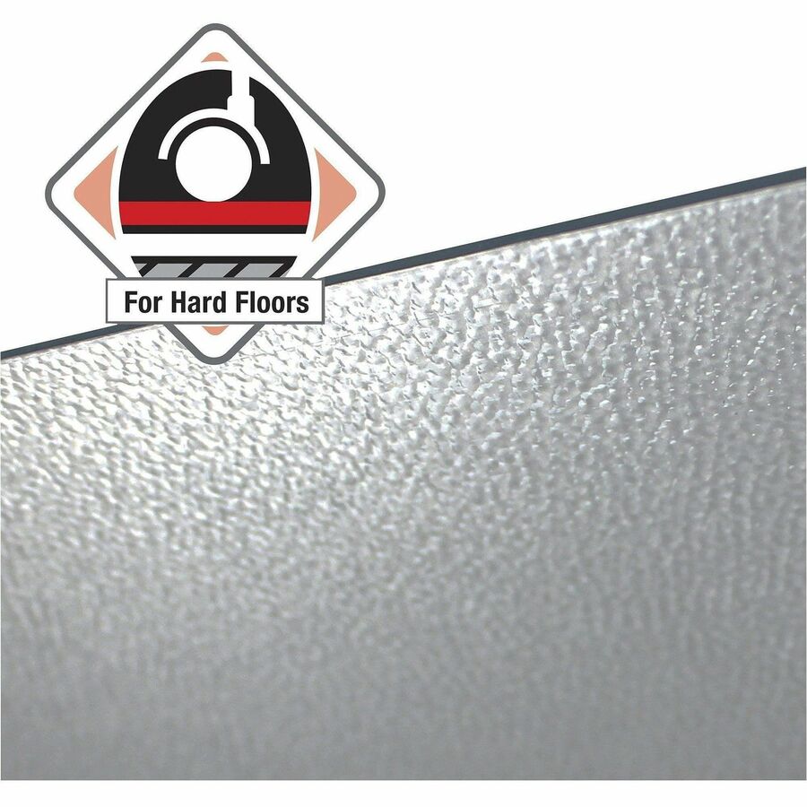 Ultimat XXL Polycarbonate Rectangular Chair Mat for Hard Floors - 60" x 118" - Clear XXL Rectangular Polycarbonate Chair Mat for Hard Floor - 118"L x 60"W x 0.075"D