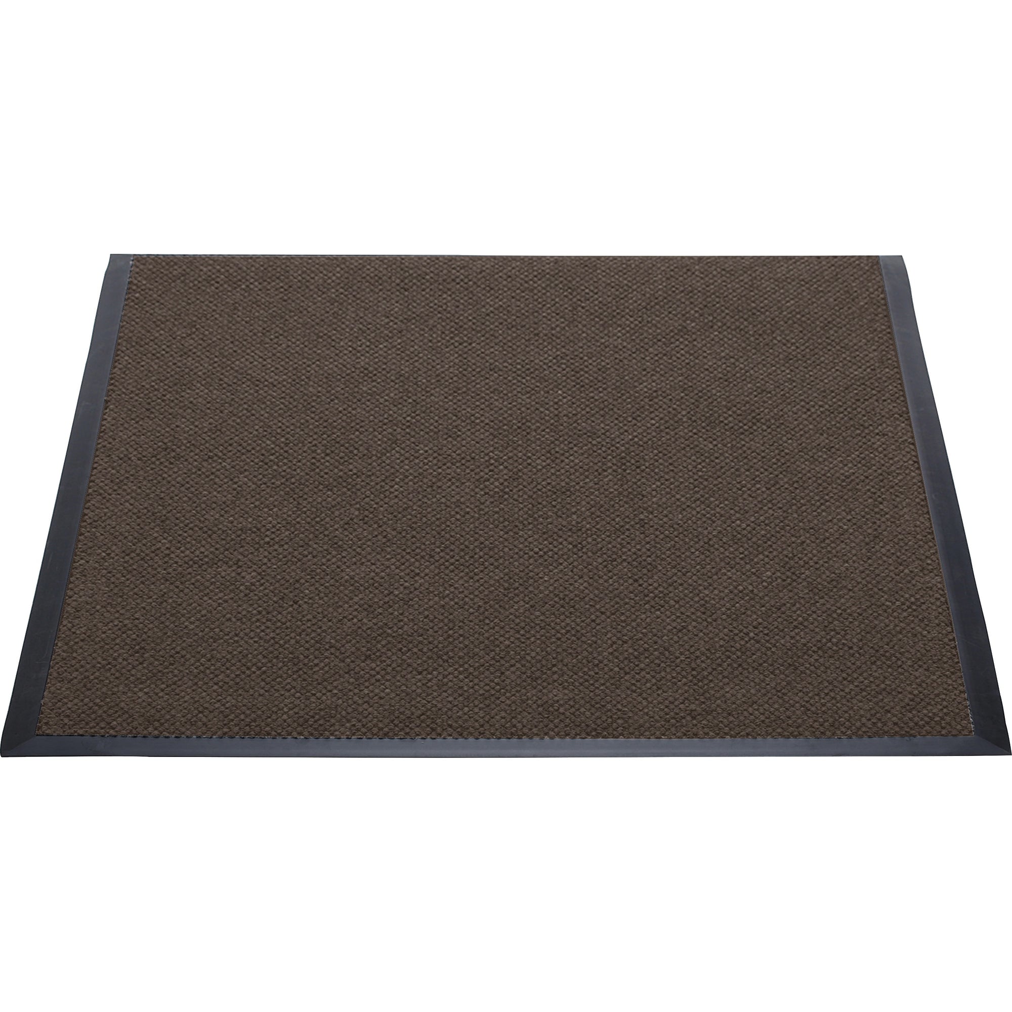 Genuine Joe Ultraguard Indoor Wiper Mats - Hard Floor, Indoor, Outdoor - 60" Length x 36" Width - Rubber - Chocolate - 1Each - 