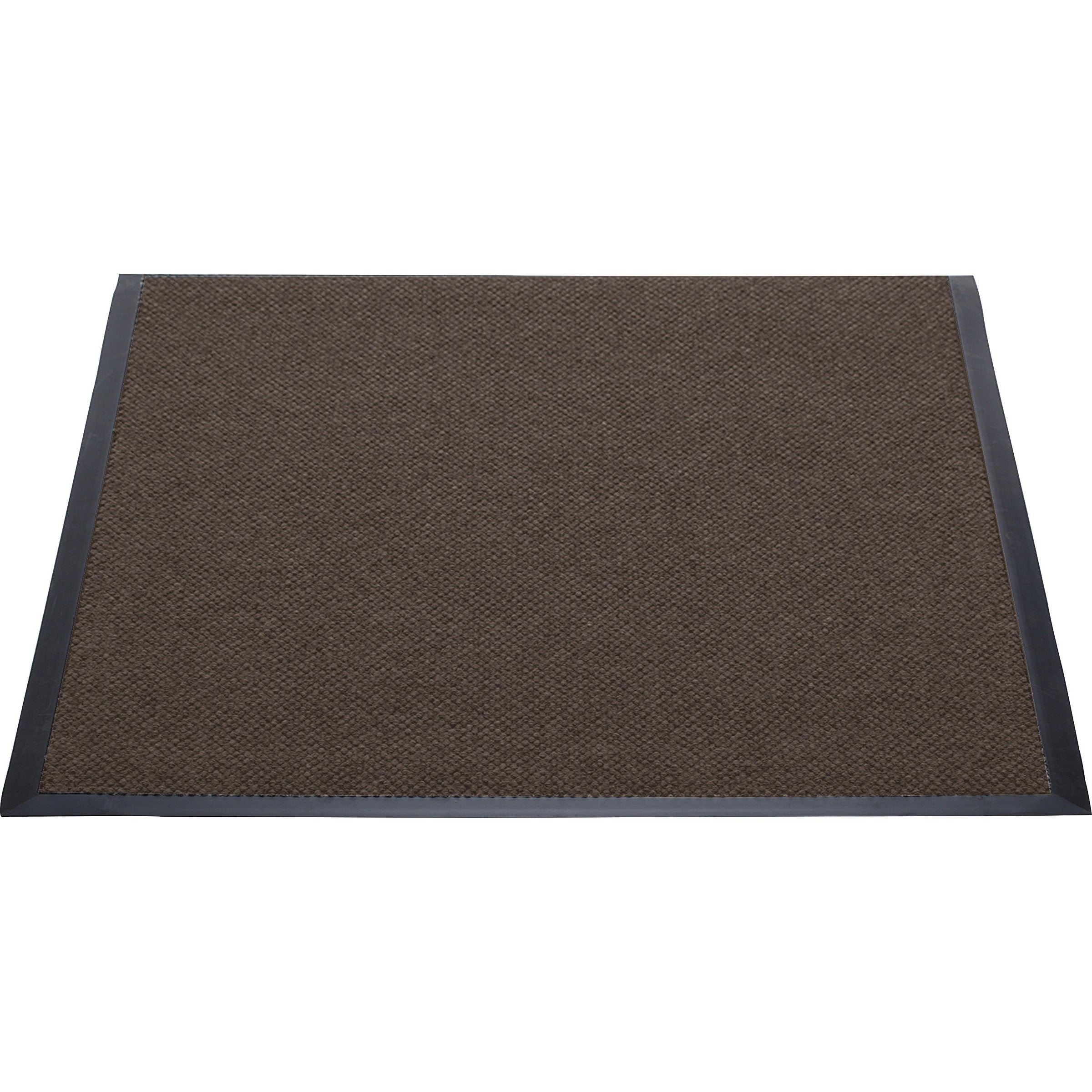 Genuine Joe Ultraguard Indoor Wiper Mats - Hard Floor, Indoor, Outdoor - 72" Length x 48" Width - Rubber - Chocolate - 1Each - 