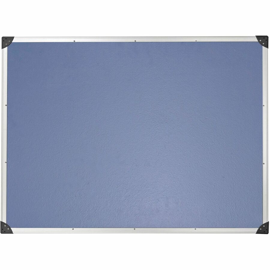 Lorell Corkboard - 36" Height x 48" Width - Cork Surface - Laminated, Resist Warping, Durable, Resilient - Aluminum Frame - 1 Each
