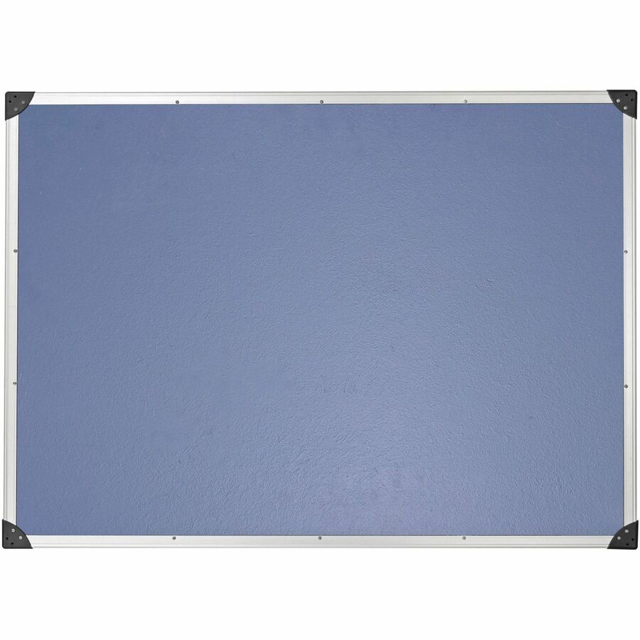 Lorell Corkboard - 48" Height x 72" Width - Cork Surface - Resist Warping, Durable, Laminated, Resilient - Aluminum Frame - 1 Each