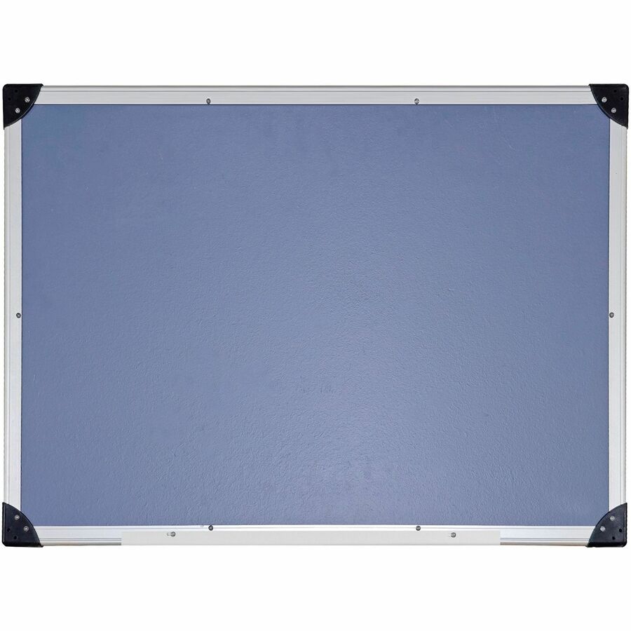 Lorell Combo Dry-Erase/Cork Board - 18" Height x 24" Width - Natural Cork Surface - Self-healing - Aluminum Frame - 1 Each