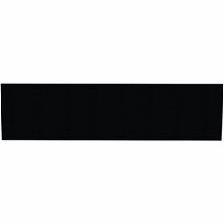 Lorell Essentials Series Hutch Tackboards - 16.50" Height x 63.88" Width x 0.50" Depth - Black Fabric Surface - Laminated - 1 Each