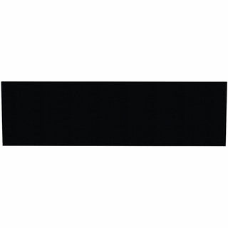 Lorell Essentials Series Hutch Tackboards - 16.50" Height x 56.75" Width x 0.50" Depth - Black Fabric Surface - Laminated - 1 Each
