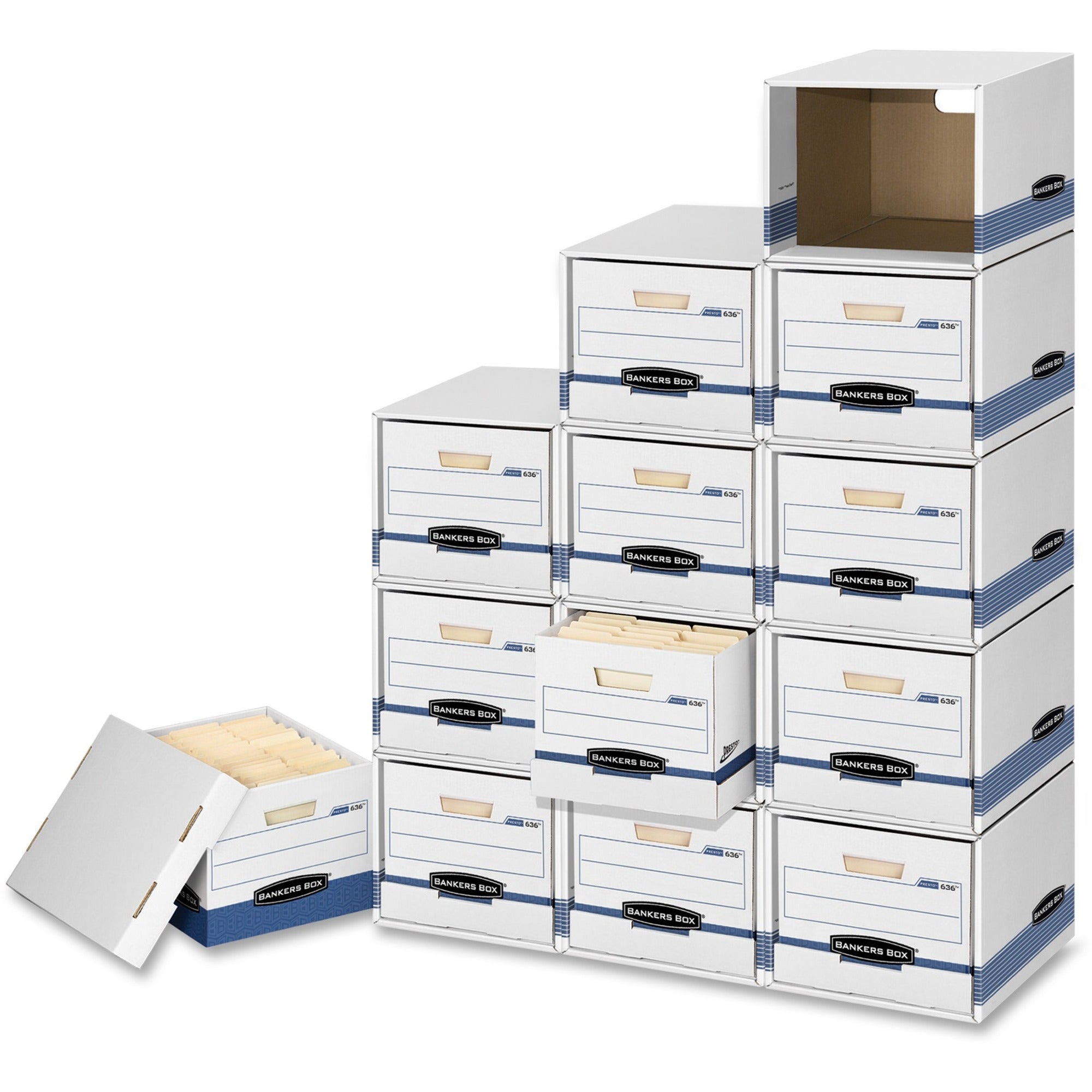 Bankers Box File/Cube File Storage Box Shell - 