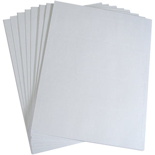 C-Line Embossed Cardstock Name Tents - Letter - 8 1/2" x 11" - 100 / Box - White