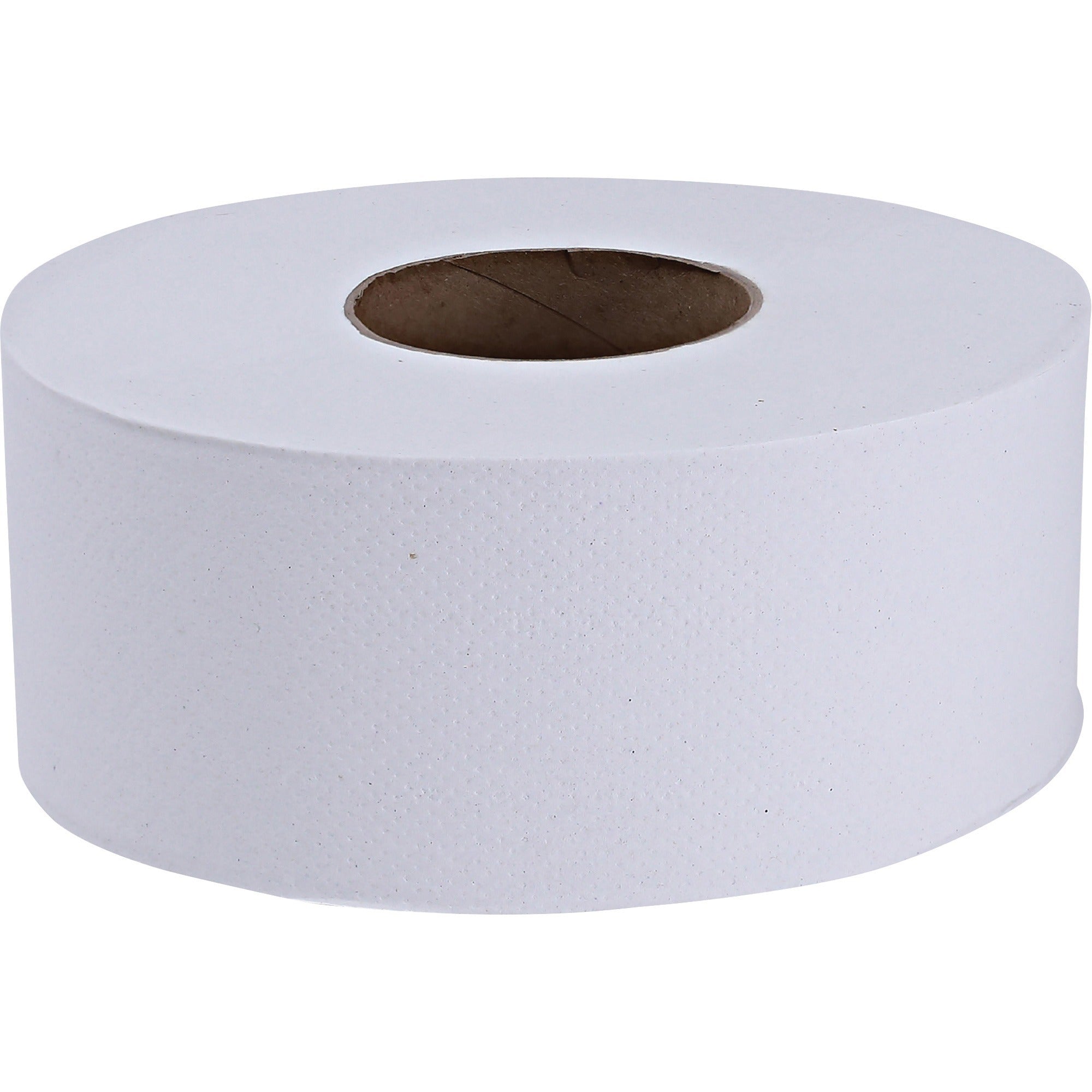 genuine-joe-jumbo-dispenser-roll-bath-tissue-2-ply-350-x-1000-ft-9-roll-diameter-330-core-white-nonperforated-fragrance-free-embossed-unscented-for-restroom-washroom-toilet-8-carton_gjo2506008 - 4