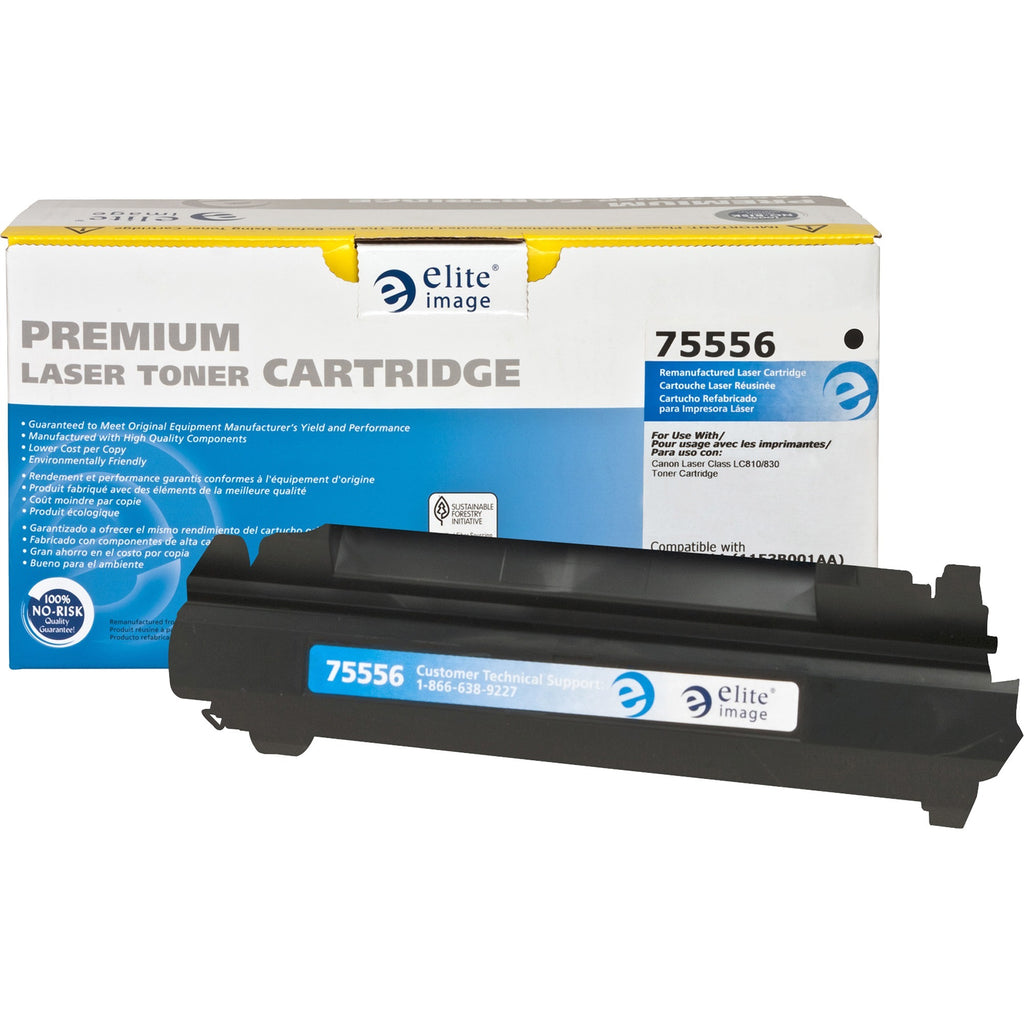 Elite Image Remanufactured Toner Cartridge - Alternative for Canon (75556) - Laser - 4500 Pages - Black - 1 Each