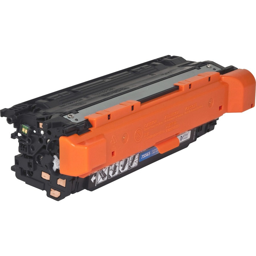 Elite Image Remanufactured Laser Toner Cartridge - Alternative for HP 504A (CE250A) - Black - 1 Each - 5000 Pages
