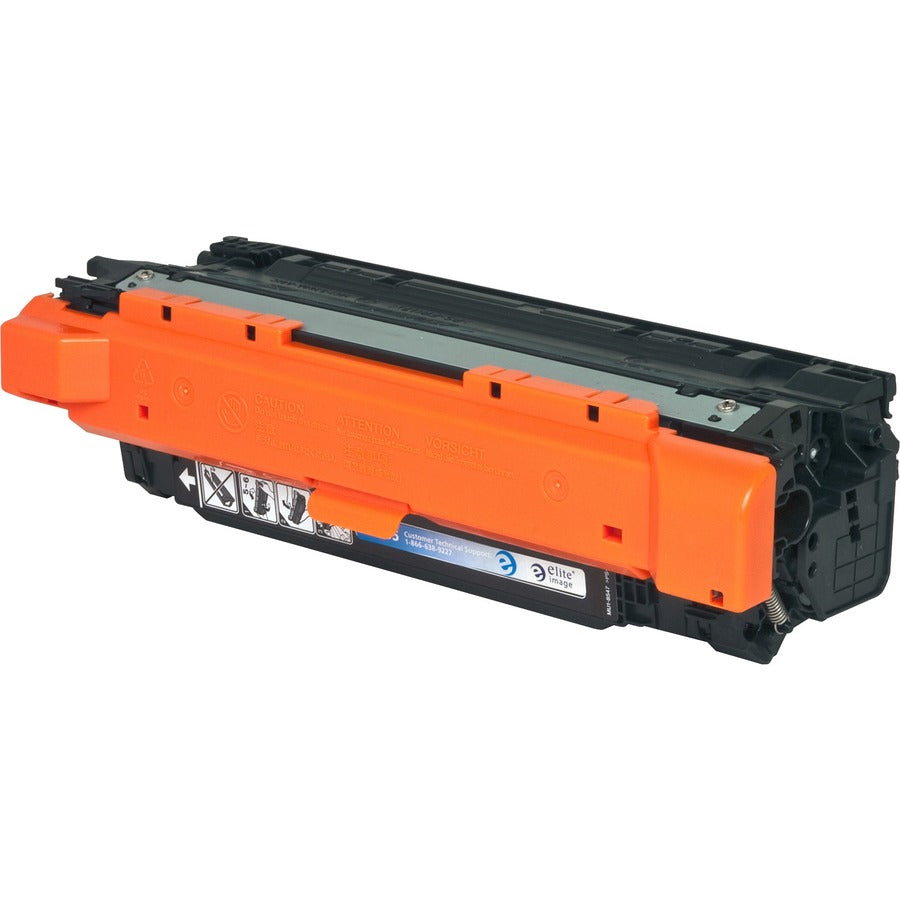Elite Image Remanufactured Laser Toner Cartridge - Alternative for HP 504A (CE250A) - Black - 1 Each - 5000 Pages