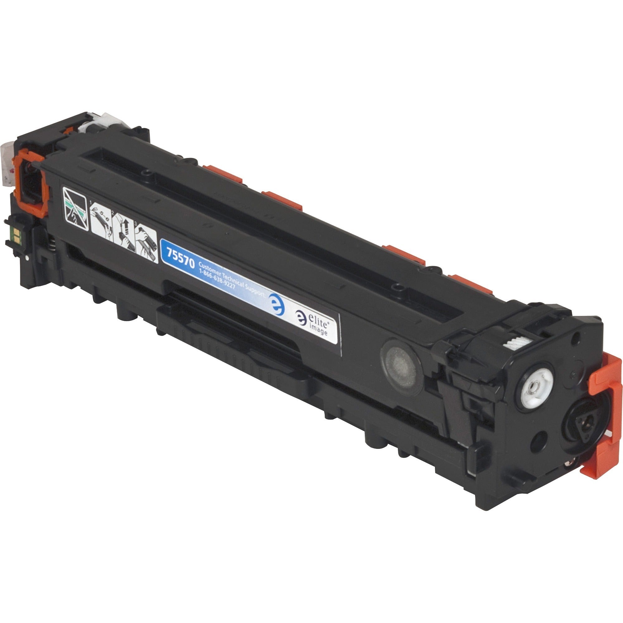Elite Image Remanufactured Laser Toner Cartridge - Alternative for HP 128A (CE320A) - Black - 1 Each - 2000 Pages - 3