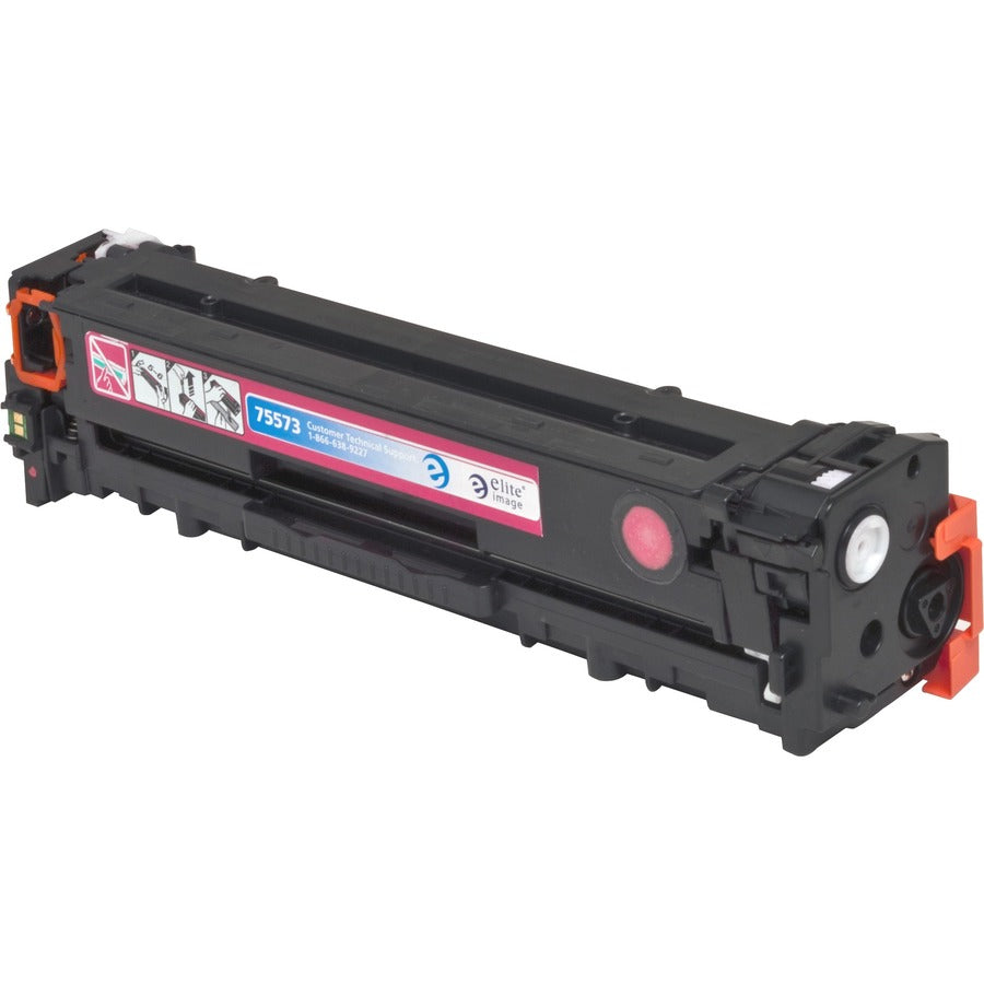 Elite Image Remanufactured Laser Toner Cartridge - Alternative for HP 128A (CE323A) - Magenta - 1 Each - 1300 Pages