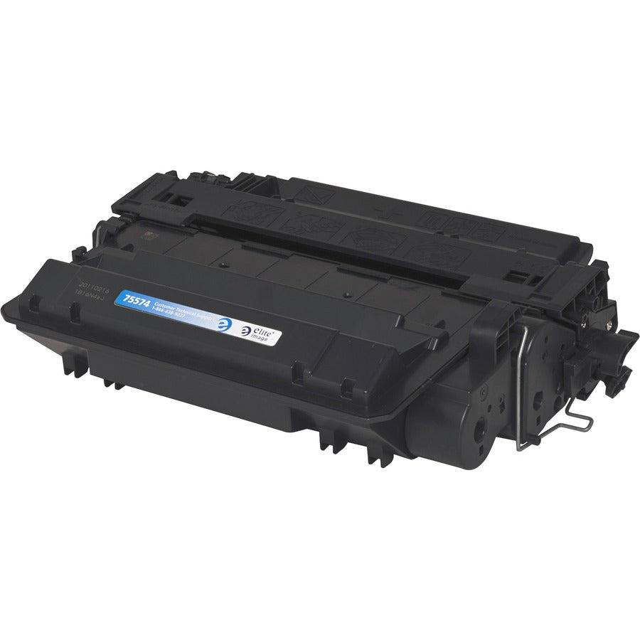 Elite Image Remanufactured Toner Cartridge - Alternative for HP 55X (CE255X) - Laser - 12500 Pages - Black - 1 Each