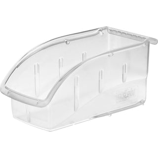 Akro-Mils Insight Ultra Clear Bin - Internal Dimensions: 9.44" Length x 4.13" Width x 4.44" Height - External Dimensions: 10.9" Length x 5.5" Width x 5.3" Height - 25 lb - Stackable - Polycarbonate - Clear - For Multipurpose - 1 Each - 