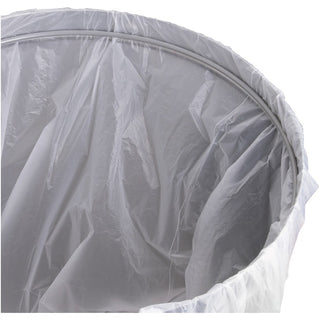 Genuine Joe 30 Gallon Stainless Steel Trash Receptacle - 30 gal Capacity - Durable, Heavy Duty - 31.5" Height x 20" Diameter - Stainless Steel - Silver - 1 Each