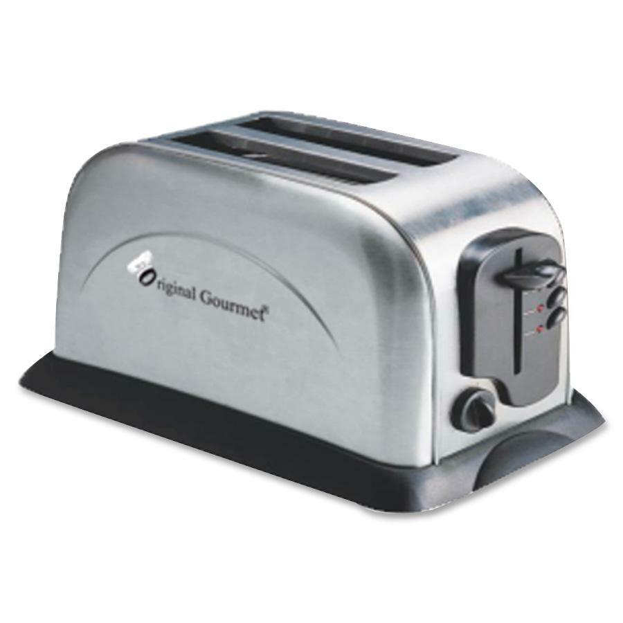 Coffee Pro 2-Slice Toaster - Toast, Bagel - Stainless Steel - 