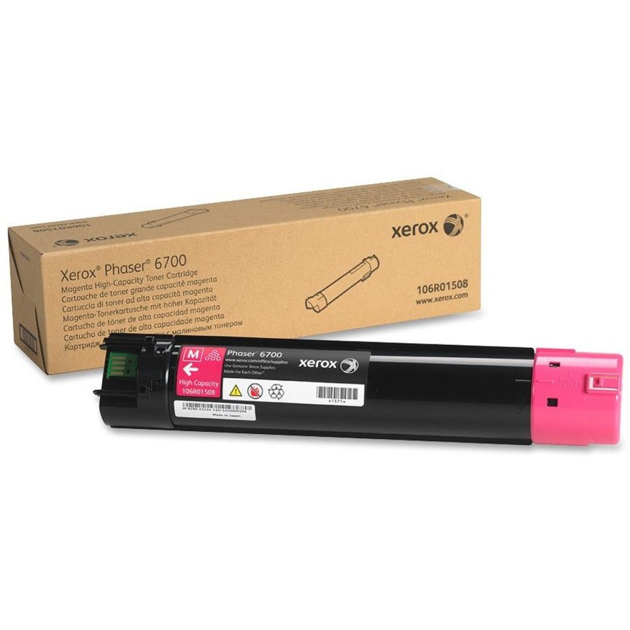 106R01508 High-Yield Toner, 12,000 Page-Yield, Magenta
