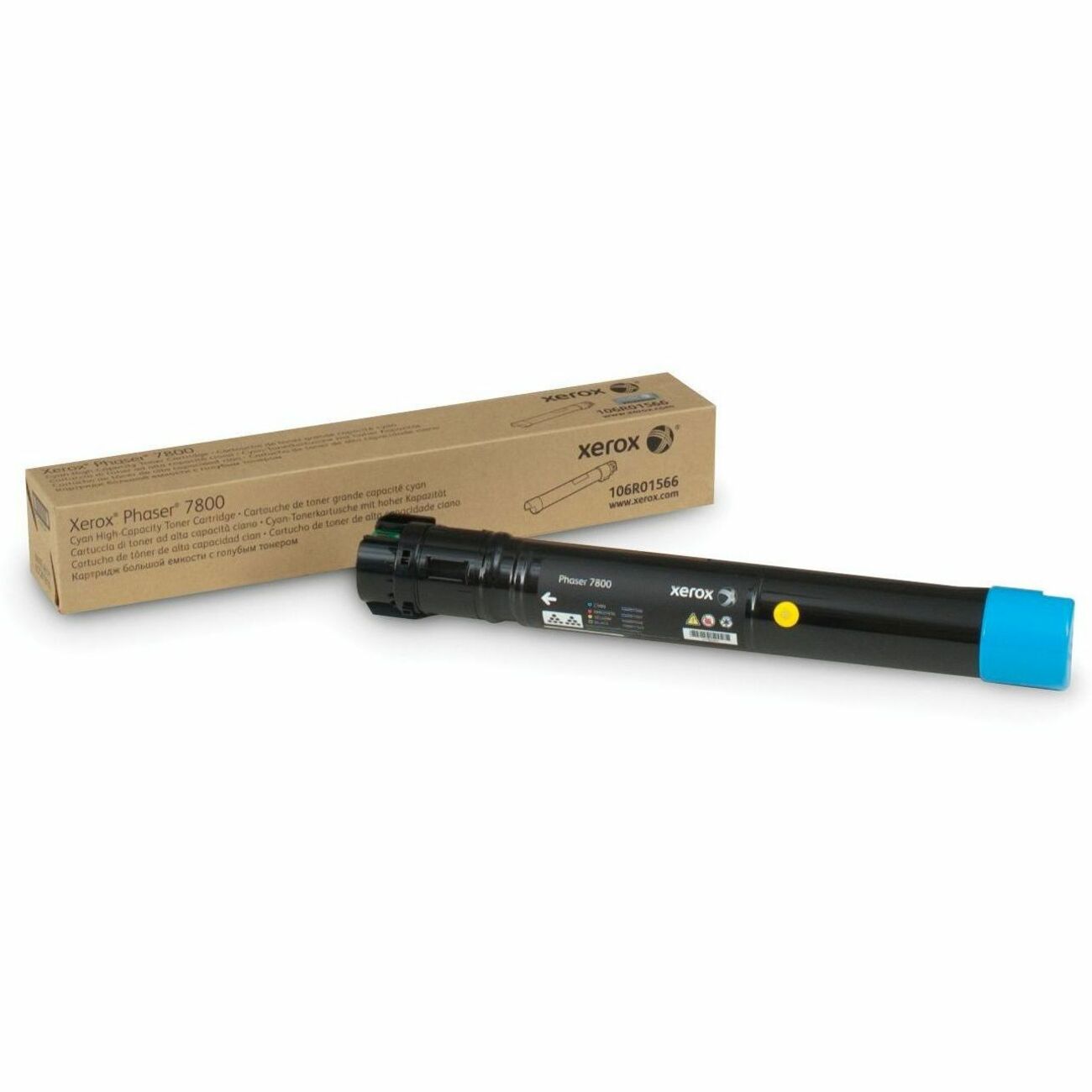 106R01566 High-Yield Toner, 17,200 Page-Yield, Cyan