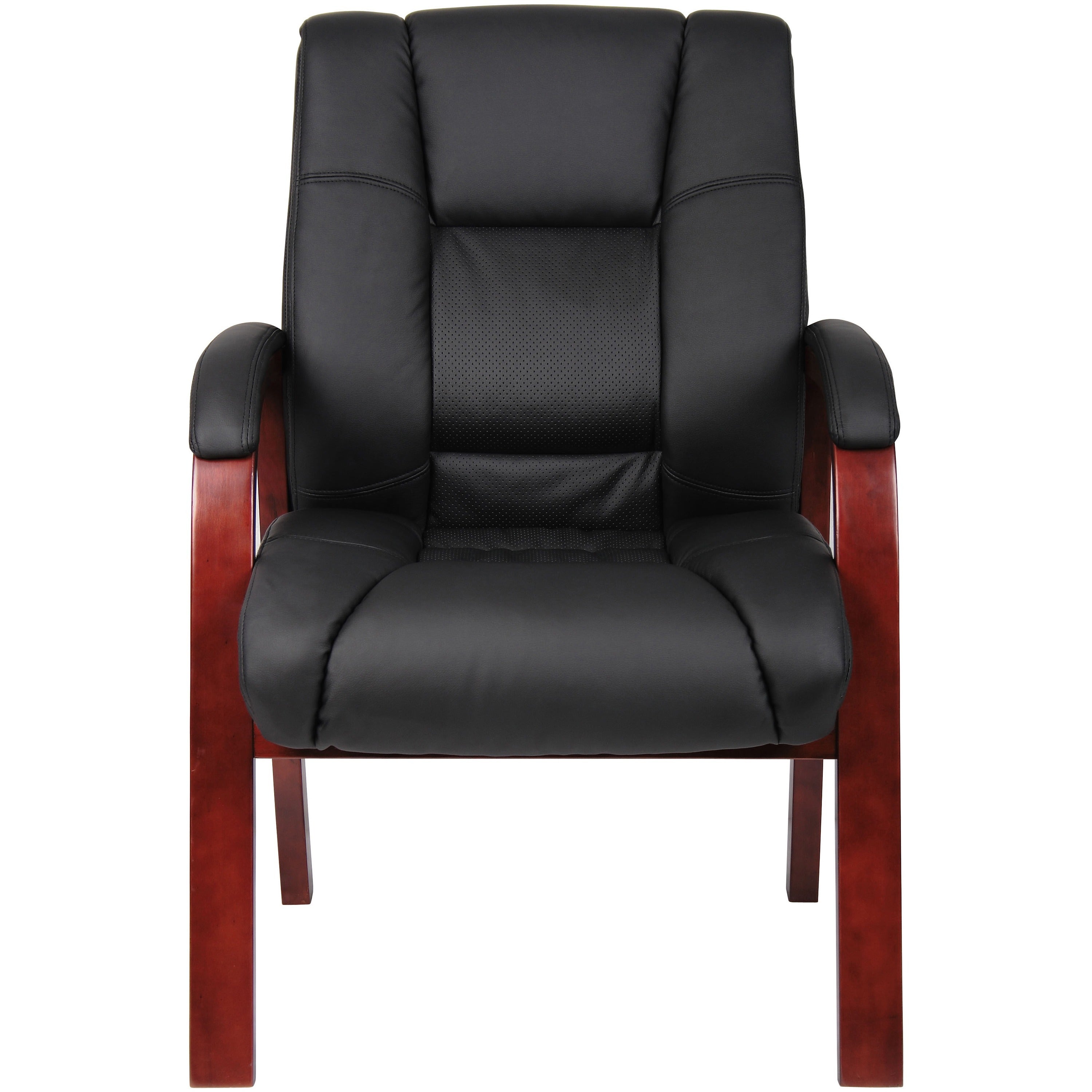 boss-mid-back-guest-chair-black-vinyl-seat-cherry-wood-frame-four-legged-base-1-each_bopb8999c - 2