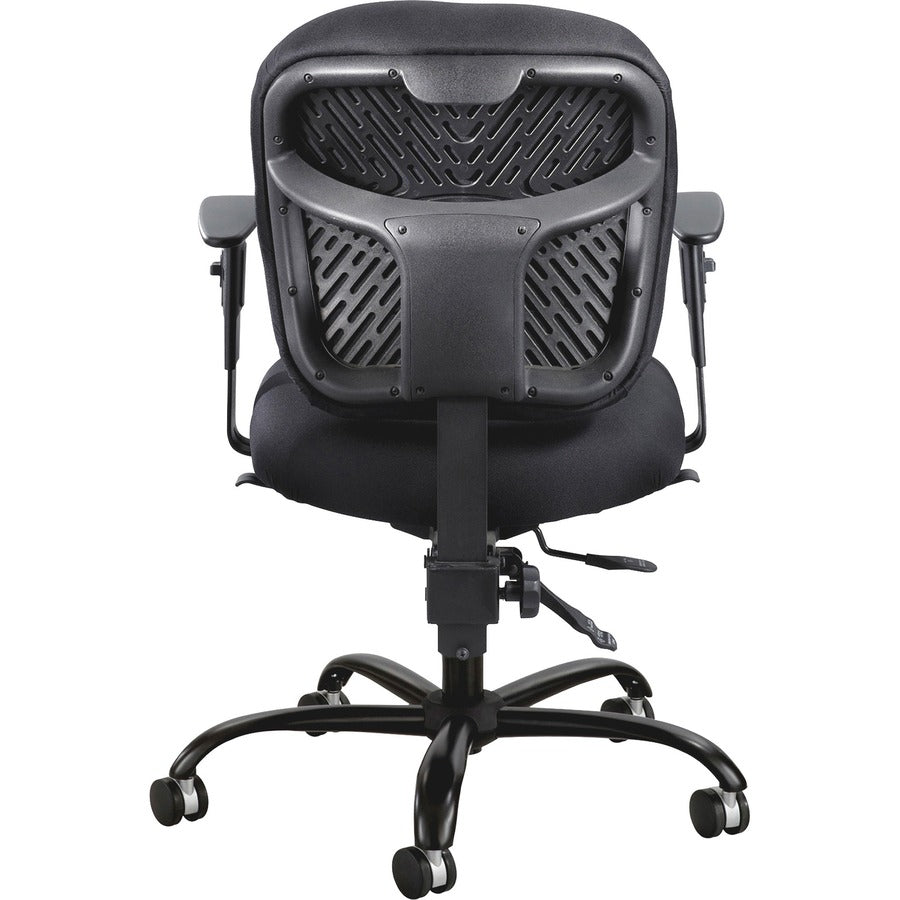 Adjustable T-Pad Arms for Safco Alday and Vue Series Task Chairs and Stools, 3.5 x 10.5 x 14, Black, 2/Set