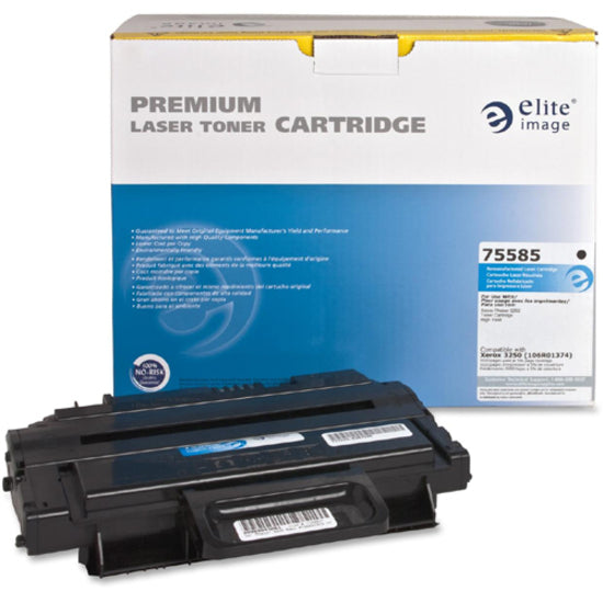Elite Image Remanufactured Toner Cartridge - Alternative for Xerox (106R01374) - Laser - 5000 Pages - Black - 1 Each - 5