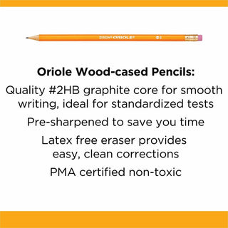 Dixon Oriole Pencil, Sold as 1 Box, 144 Each per Box