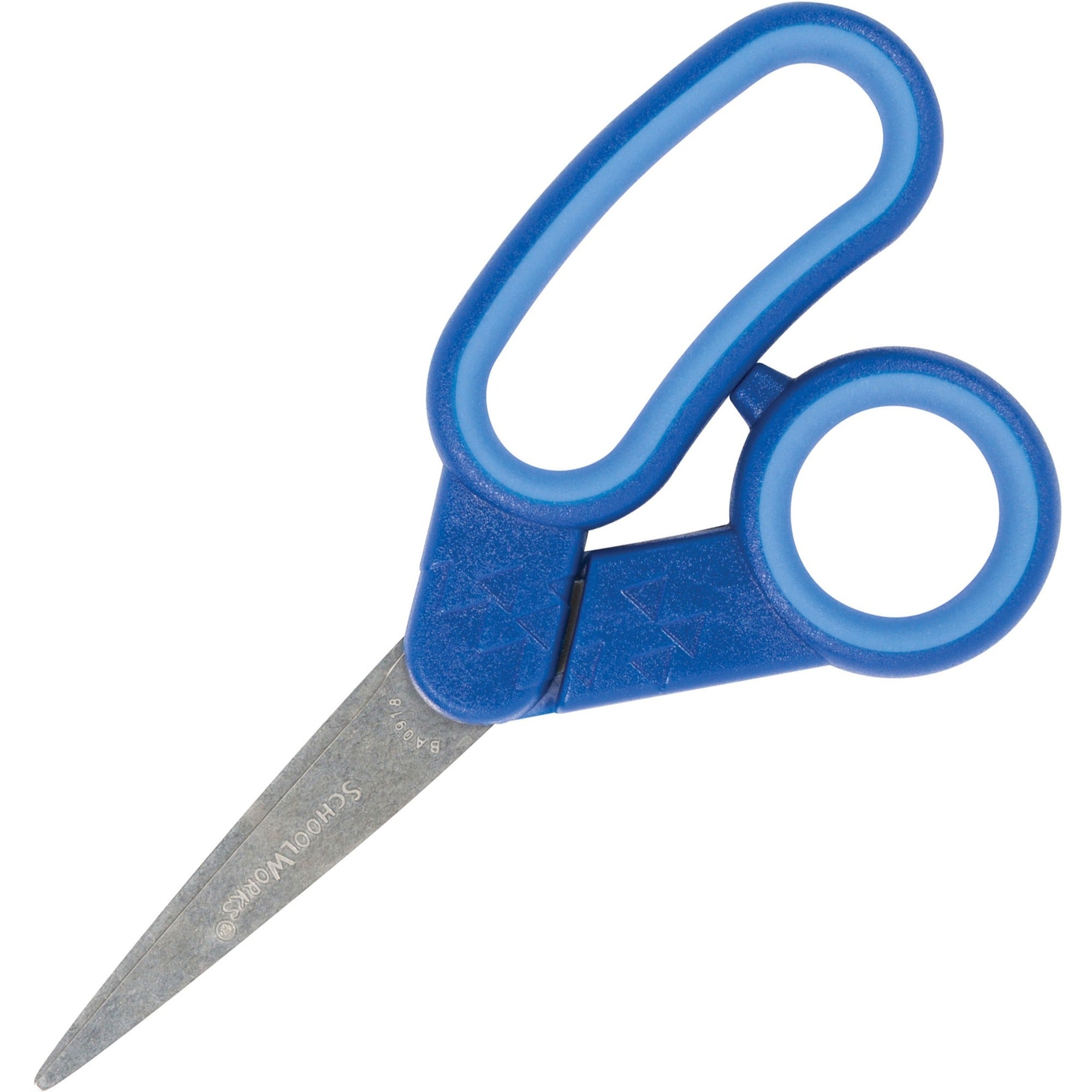 Fiskars Pointed Tip Kids Scissors - 5" Overall Length - Stainless Steel - Pointed Tip - Assorted - 1 Each