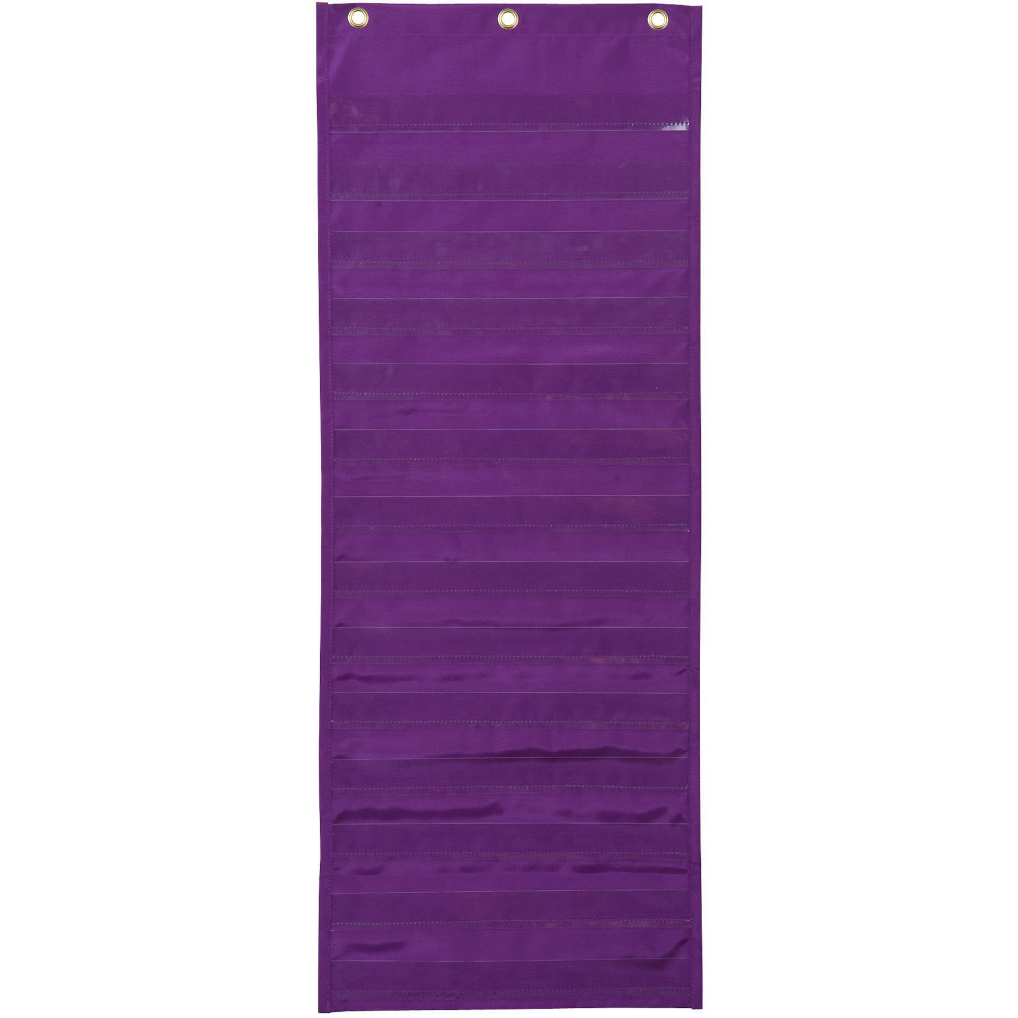 Pacon Dry Erase Activity Pocket Chart - 13" x 34" - 1 Chart - 14 Pockets - 14 Dry Erase Cards - English/Spanish Translated Title Card - 