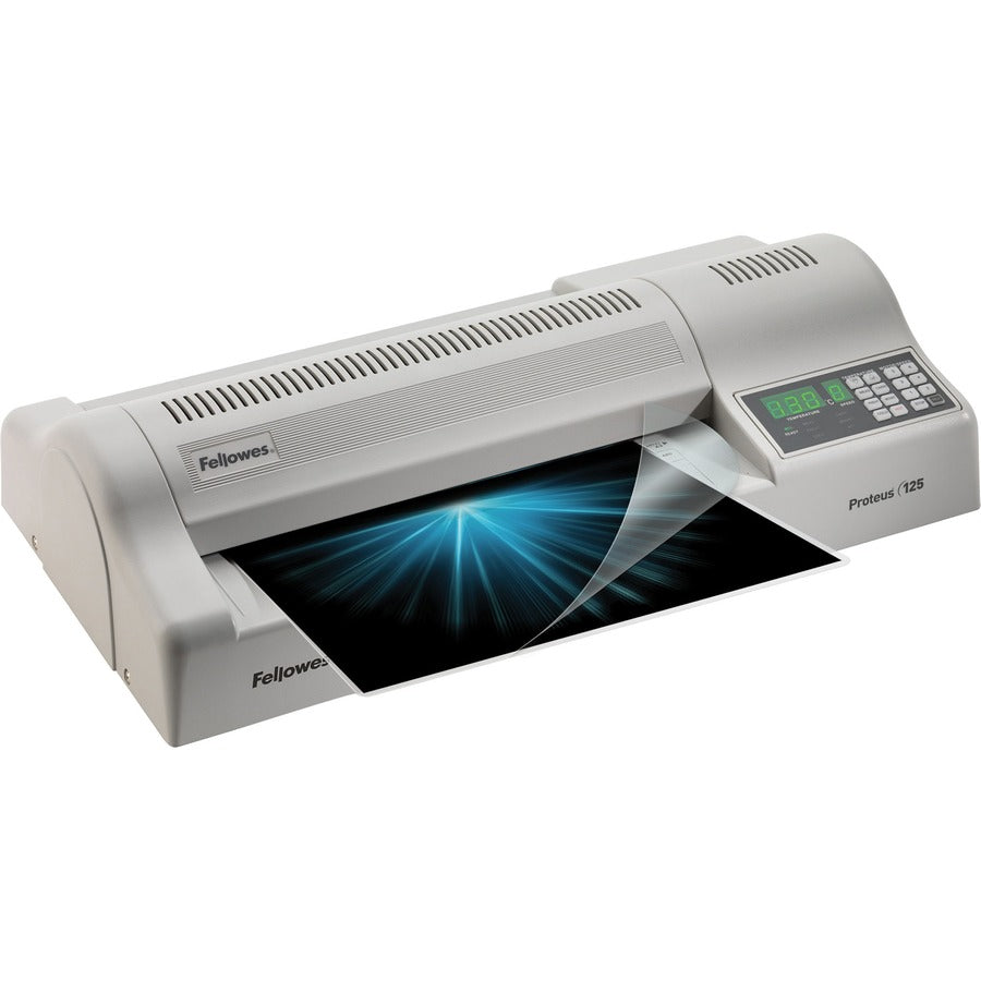 Proteus 125 Laminator, Six Rollers, 12" Max Document Width, 10 mil Max Document Thickness