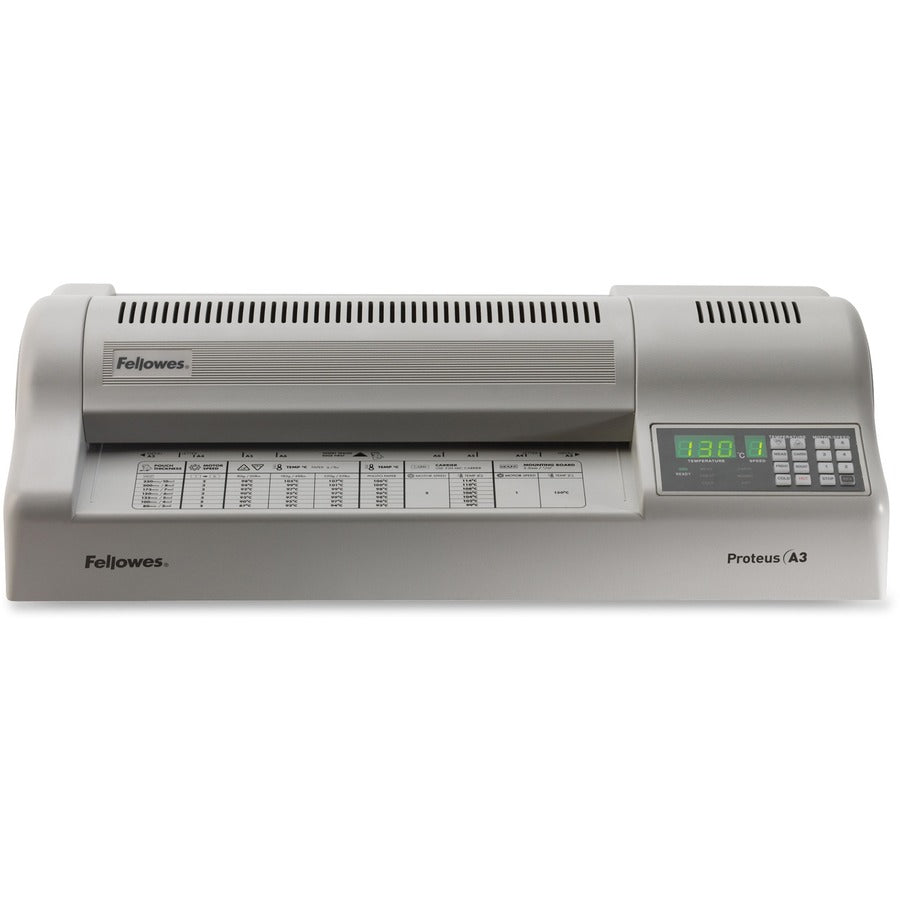 Proteus 125 Laminator, Six Rollers, 12" Max Document Width, 10 mil Max Document Thickness