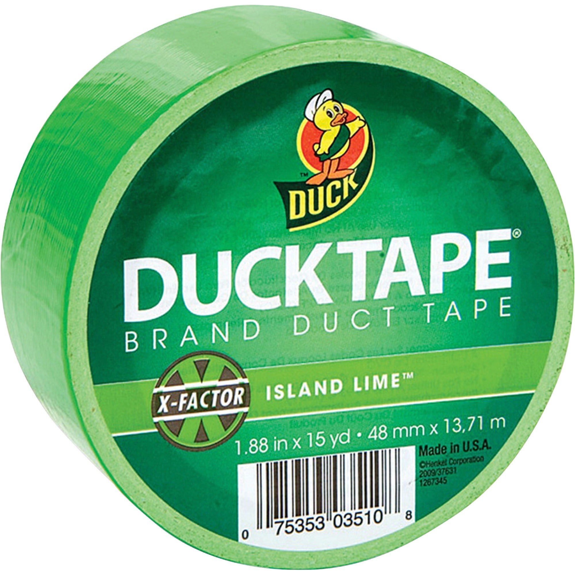 Duck High-Performance Color Duct Tape, Sold as 1 Roll