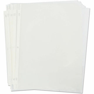 Top-Load Poly Sheet Protectors, Nonglare, Economy, Letter, 200/Box