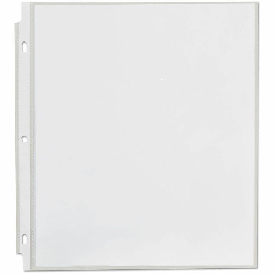 Top-Load Poly Sheet Protectors, Nonglare, Economy, Letter, 200/Box