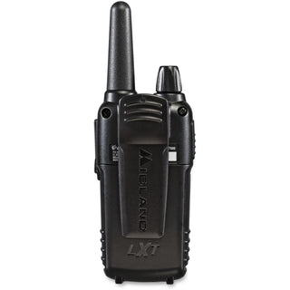 Midland LXT600VP3 Two-Way Radio - 36 Radio Channels - 22 GMRS/FRS - Upto 158400 ft - 121 Total Privacy Codes - Hands-free, Silent Operation - Water Resistant - Black - 2 Each - 