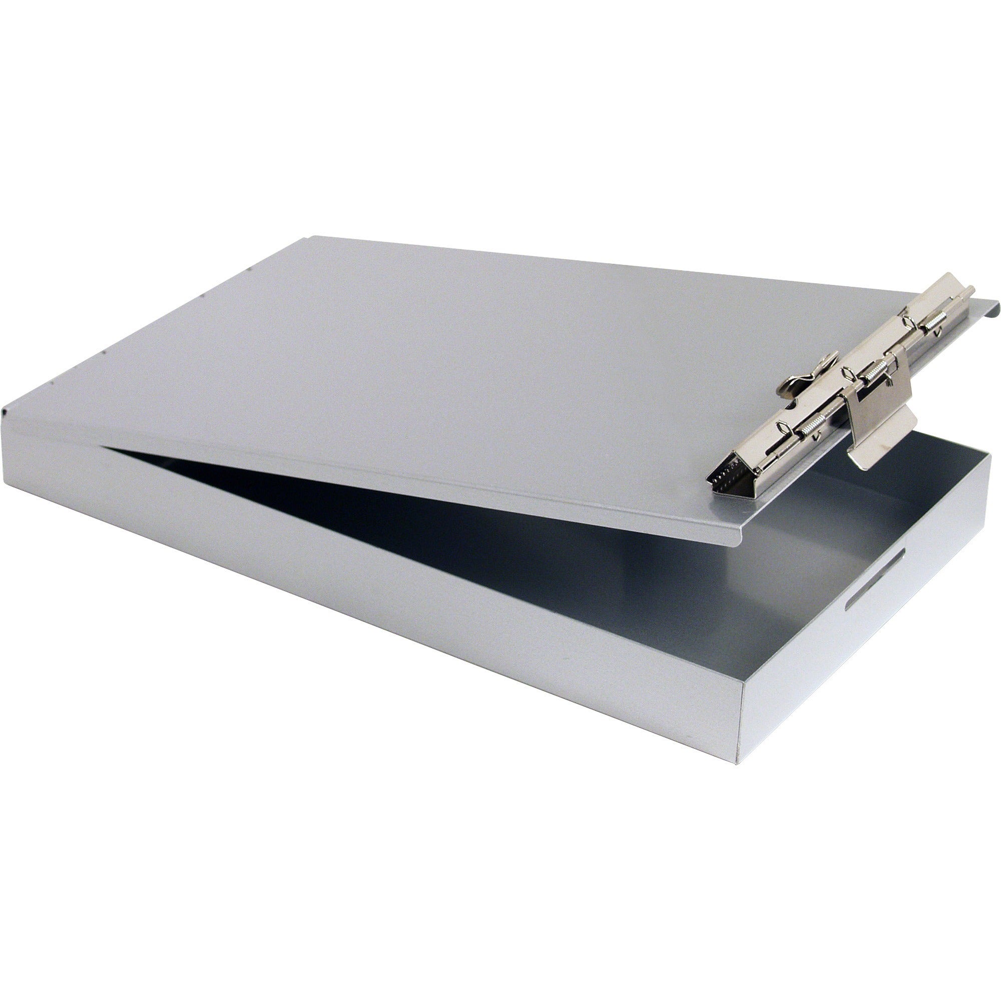 Saunders Recycled Aluminum Redi-Rite Clipboard - Top Opening - 6" x 9" - Aluminum - Silver - 1 Each - 