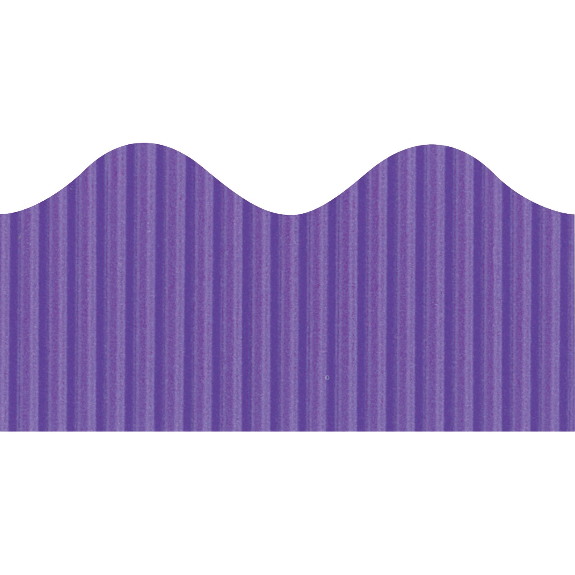 Bordette Decorative Border - Purple - 2.25" x 50' - 1 Roll/Pkg - 