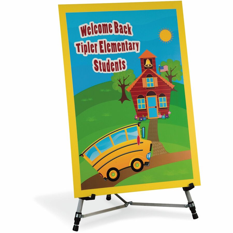 UCreate Economy Foam Boards - 30"Height x 20"Width - 12 / Carton - Assorted - Foam - 