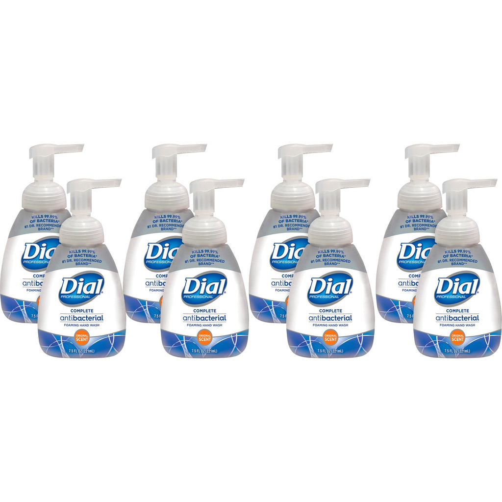 Antibacterial Foaming Hand Wash, Original, 7.5 oz Pump, 8/Carton
