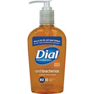Gold Antibacterial Liquid Hand Soap, Floral, 7.5 oz Pump, 12/Carton
