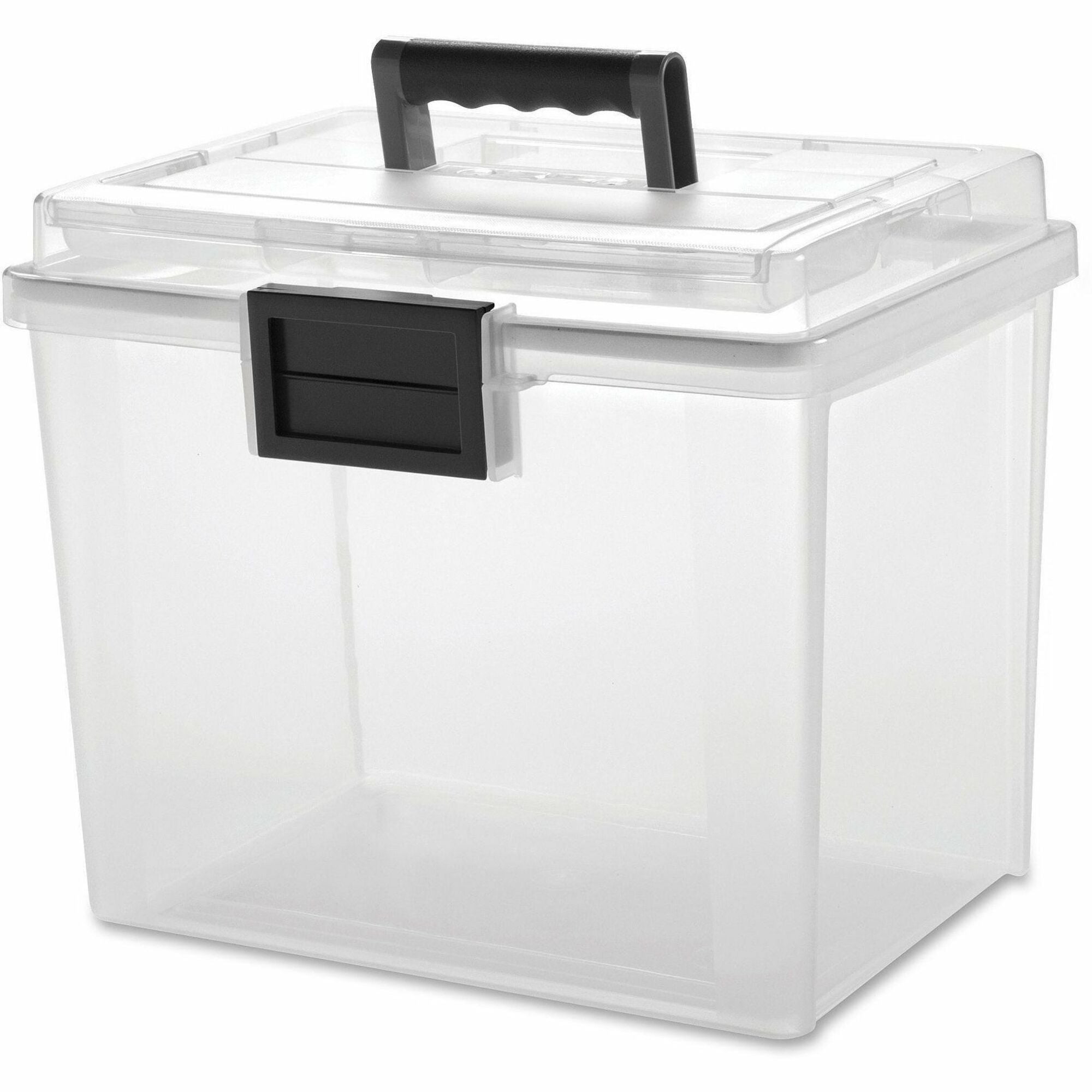 Iris Weather Tight Portable File Box, Sold as 1 Each