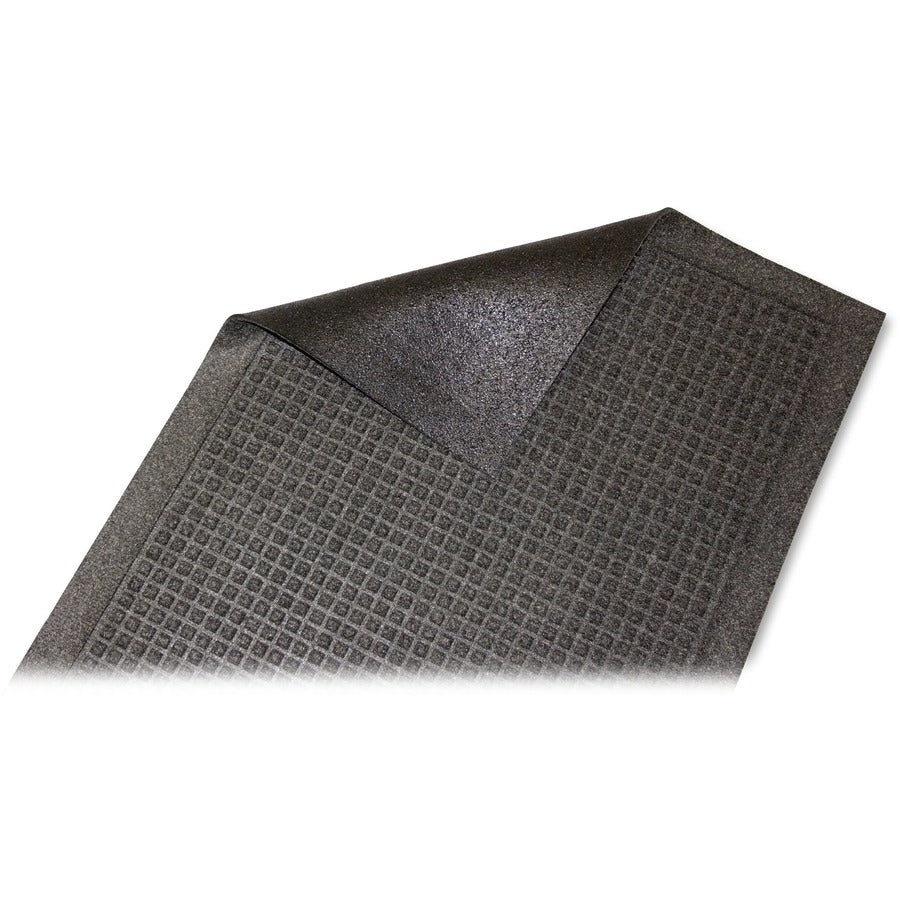 Guardian Floor Protection EcoGuard Floor Mat - Indoor, Outdoor, Carpeted Floor, Hard Floor - 36" Length x 24" Width - Rectangular - Rubber - Charcoal - 1Each
