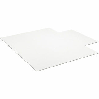 EverLife Chair Mat for Hard Floors, Light Use, Rectangular with Lip, 45 x 53, Clear