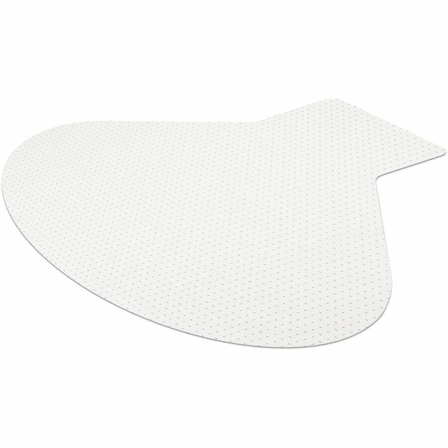 EverLife Chair Mats for Medium Pile Carpet, Contour, 66 x 60, Clear