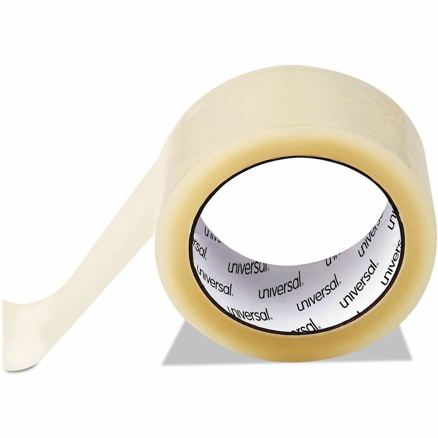 Heavy-Duty Box Sealing Tape, 3" Core, 1.88" x 54.6 yds, Clear, 6/Box