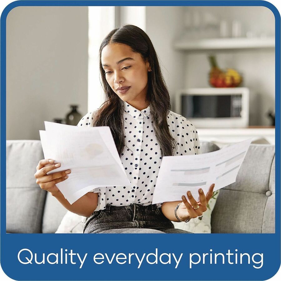 Copy Paper Convenience Carton, 92 Bright, 20 lb Bond Weight, 8.5 x 11, White, 500 Sheets/Ream, 5 Reams/Carton