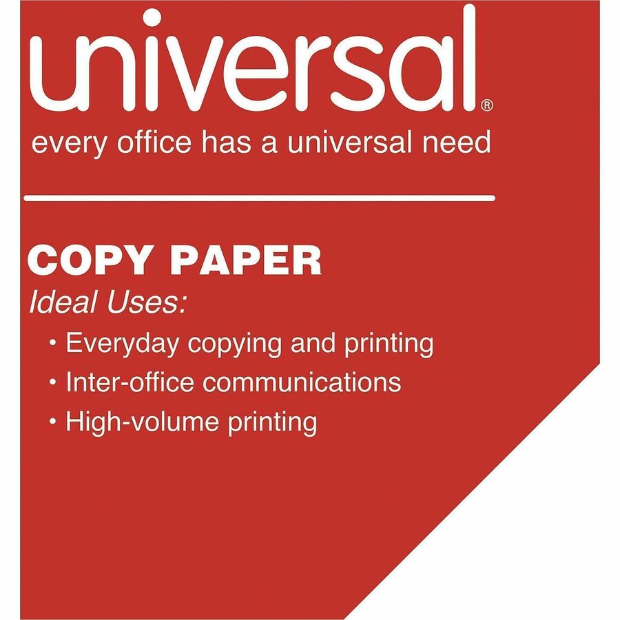 Copy Paper Convenience Carton, 92 Bright, 20 lb Bond Weight, 8.5 x 11, White, 500 Sheets/Ream, 5 Reams/Carton
