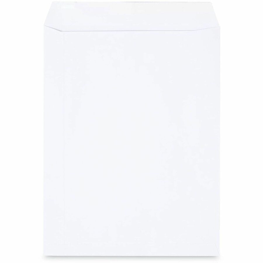 Peel Seal Strip Catalog Envelope, #13 1/2, Square Flap, Self-Adhesive Closure, 10 x 13, White, 100/Box